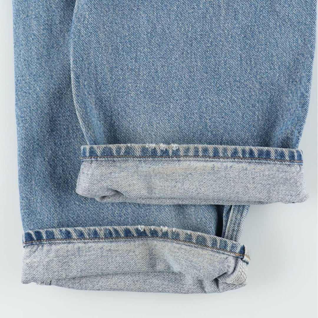 Carhartt Traditional FIT Tapered Denim Pants Men's W37 cotton blue type Vintage Second Hand