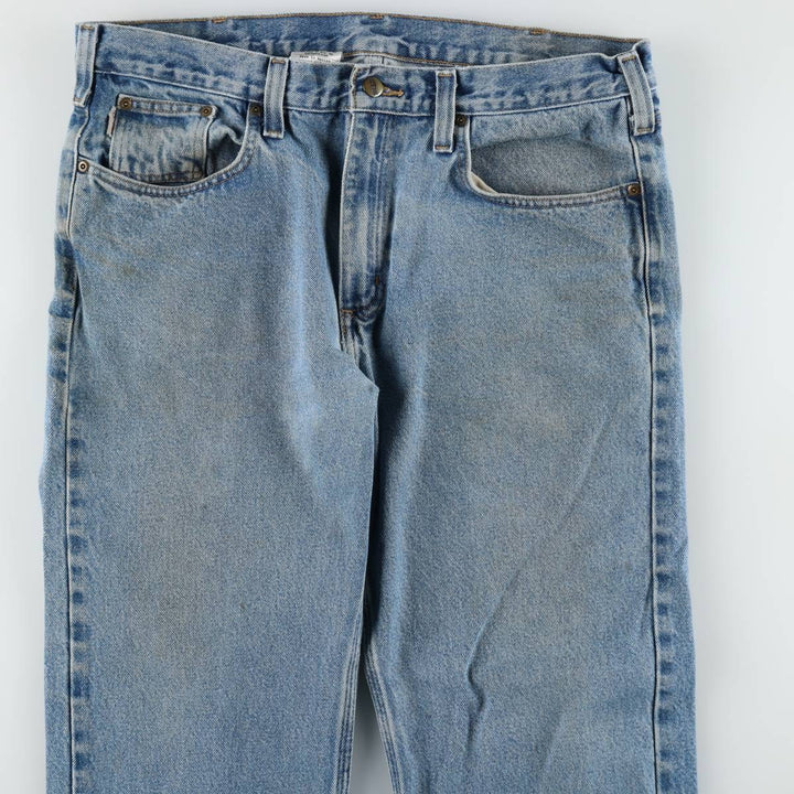 Carhartt Traditional FIT Tapered Denim Pants Men's W37 cotton blue type Vintage Second Hand