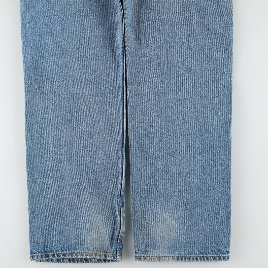 Carhartt Traditional FIT Tapered Denim Pants Men's W37 cotton blue type Vintage Second Hand