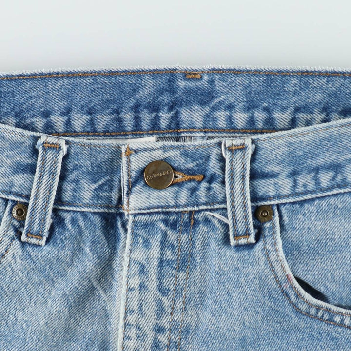 Carhartt Traditional Fit Tapered Denim Pants, Men's, Size W33 cotton Blue type light blue Vintage Second Hand