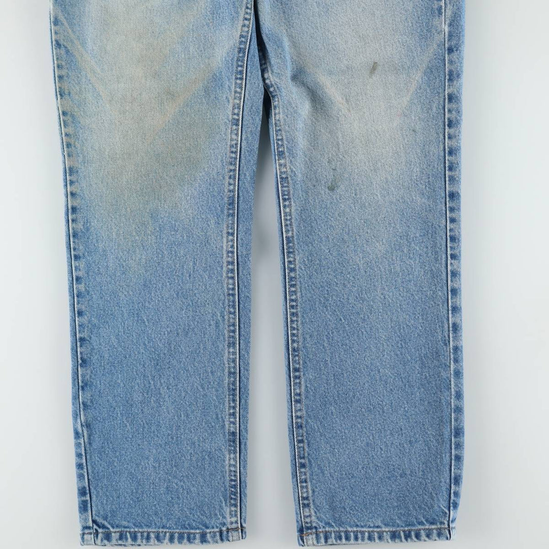 Carhartt Traditional Fit Tapered Denim Pants, Men's, Size W33 cotton Blue type light blue Vintage Second Hand