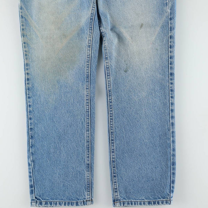 Carhartt Traditional Fit Tapered Denim Pants, Men's, Size W33 cotton Blue type light blue Vintage Second Hand