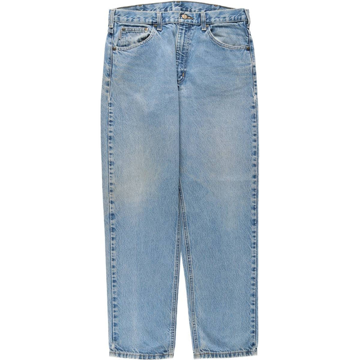 Carhartt logo patch tapered denim pants, men's size W35 (approx.) unclear Blue type light blue Vintage Second Hand