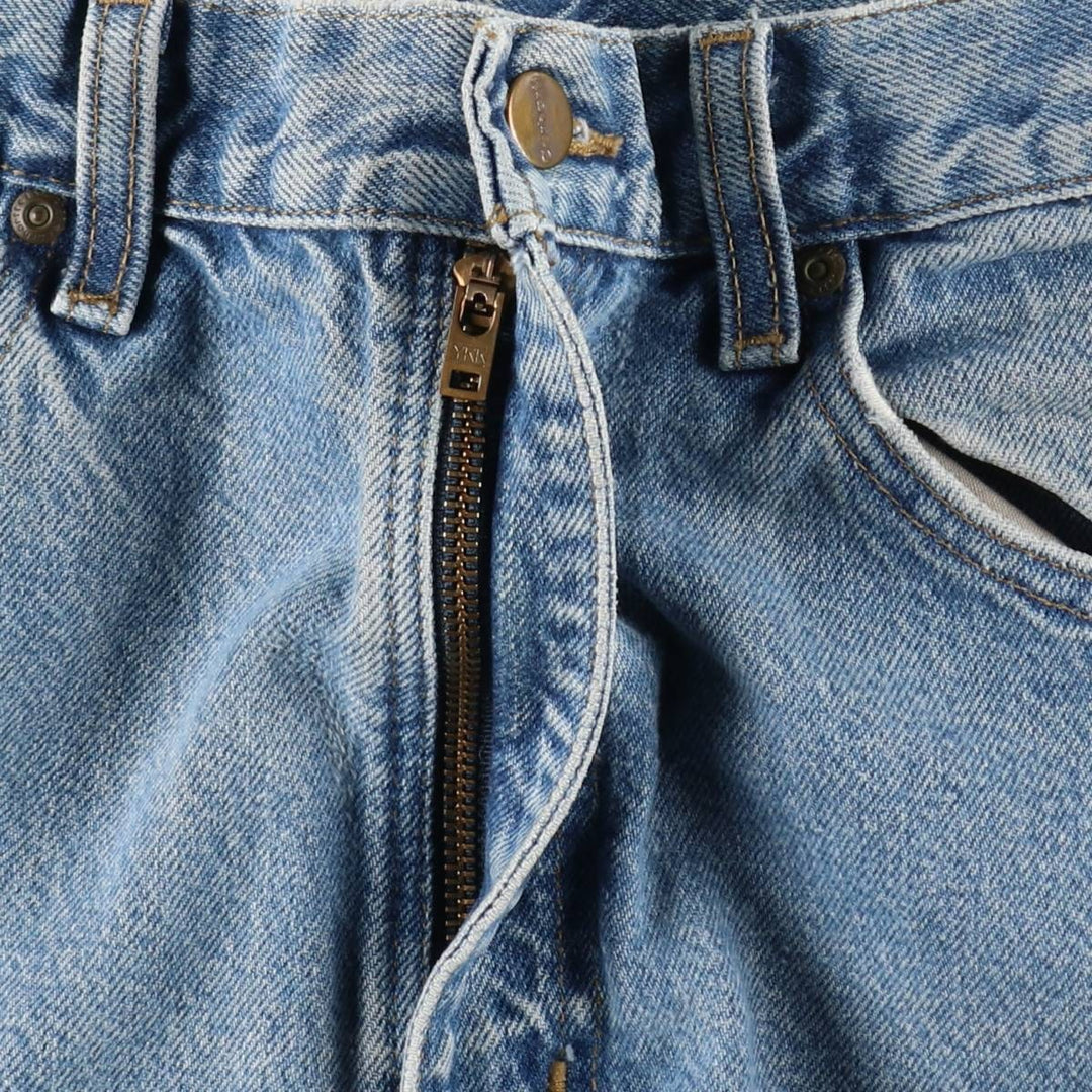 Carhartt logo patch tapered denim pants, men's size W35 (approx.) unclear Blue type light blue Vintage Second Hand