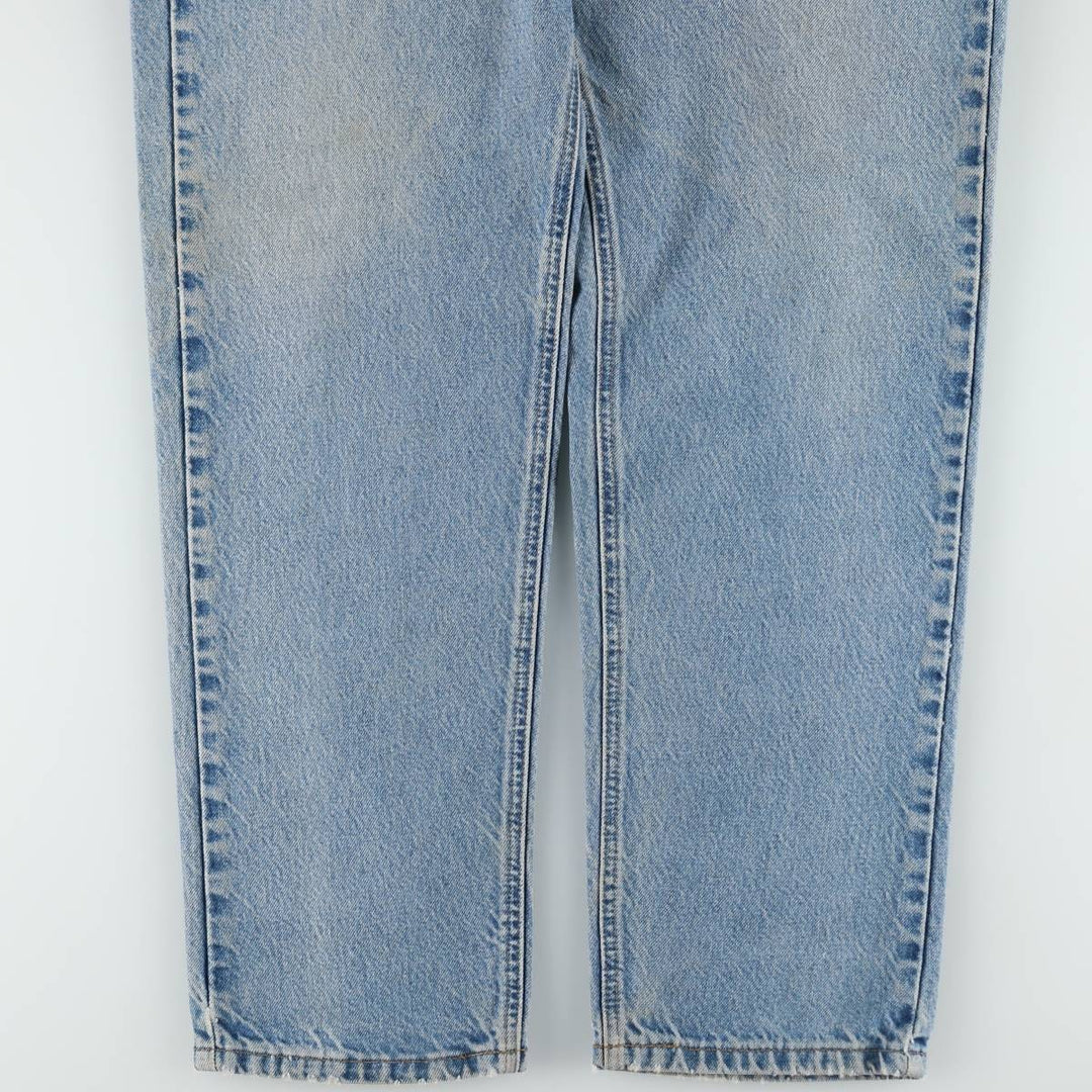 Carhartt logo patch tapered denim pants, men's size W35 (approx.) unclear Blue type light blue Vintage Second Hand