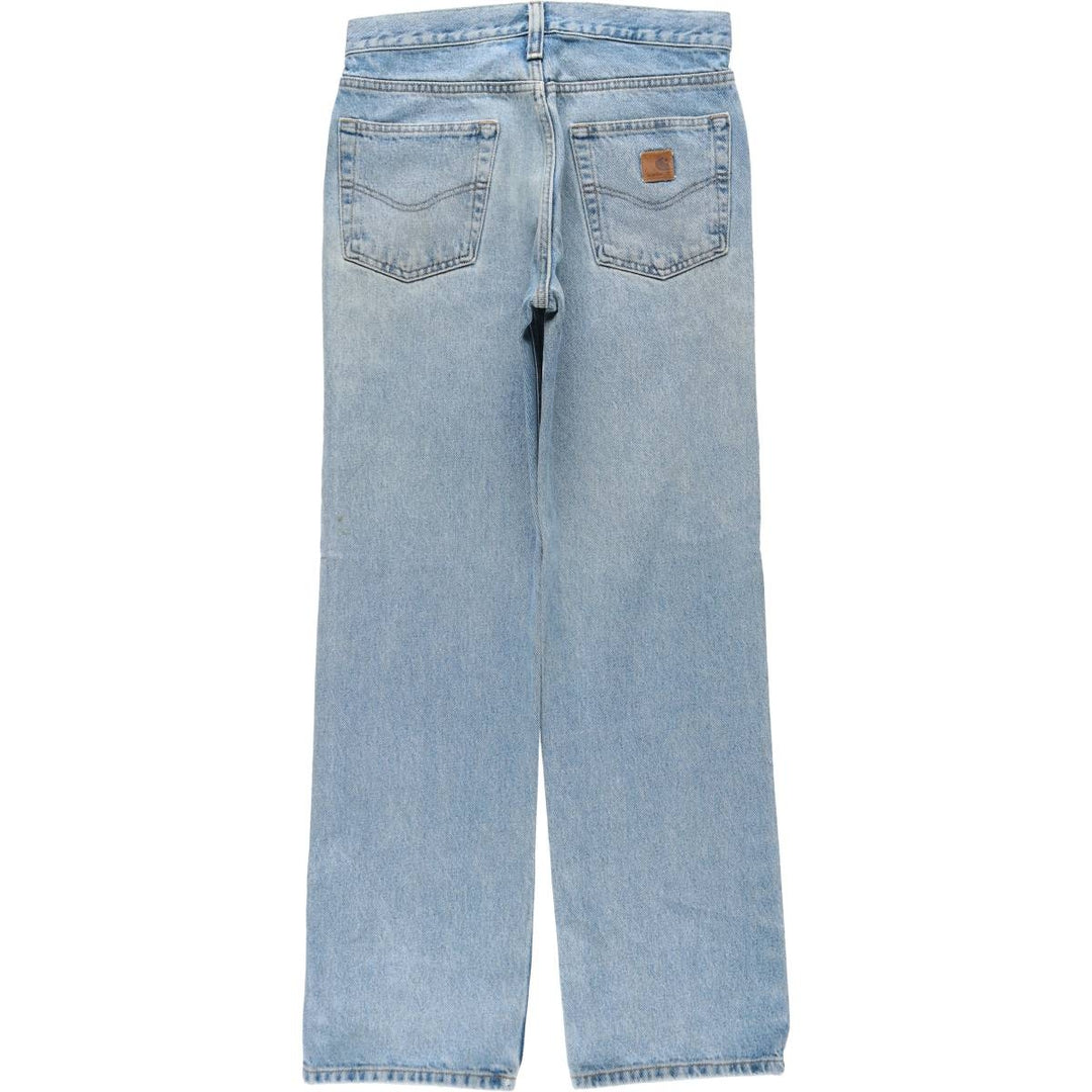 Carhartt Relaxed Fit Straight Denim Pants for Men, W31 equivalent cotton Blue type light blue Vintage Second Hand