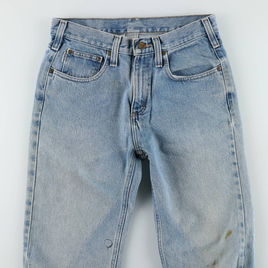 Carhartt Relaxed Fit Straight Denim Pants for Men, W31 equivalent cotton Blue type light blue Vintage Second Hand