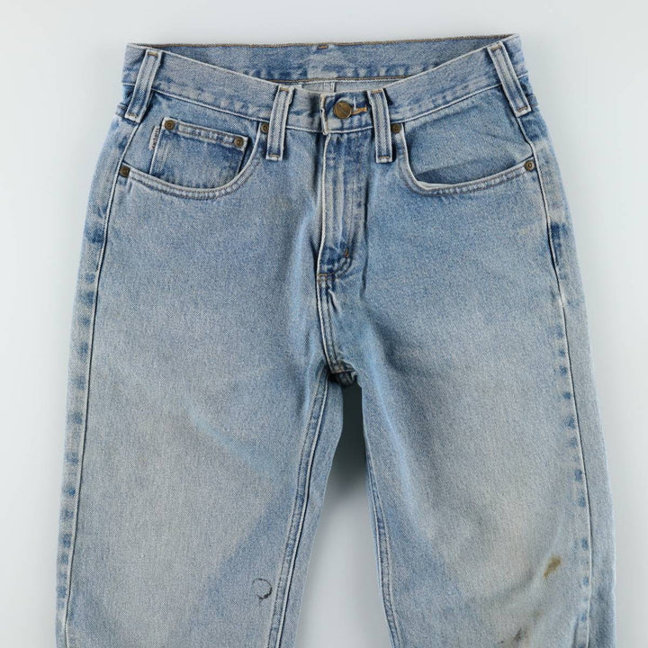 Carhartt Relaxed Fit Straight Denim Pants for Men, W31 equivalent cotton Blue type light blue Vintage Second Hand