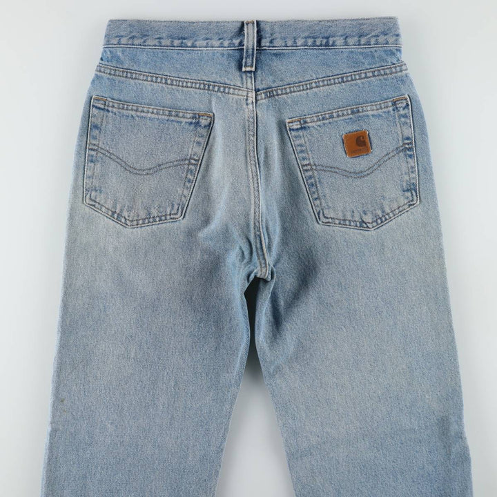 Carhartt Relaxed Fit Straight Denim Pants for Men, W31 equivalent cotton Blue type light blue Vintage Second Hand