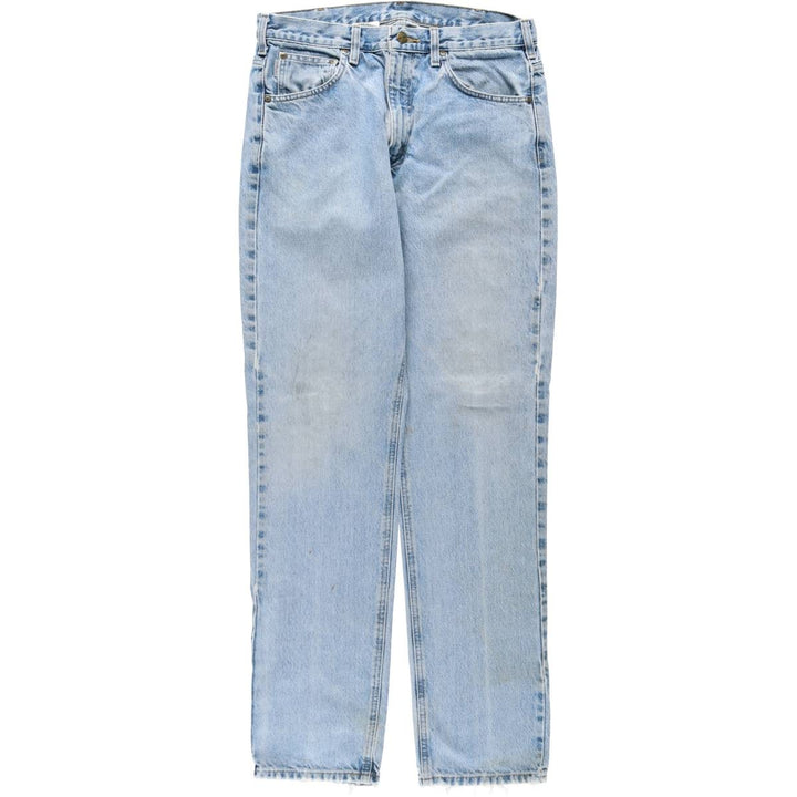 Carhartt Traditional Fit Tapered Denim Pants, Men's, Size W33 cotton blue type Vintage Second Hand