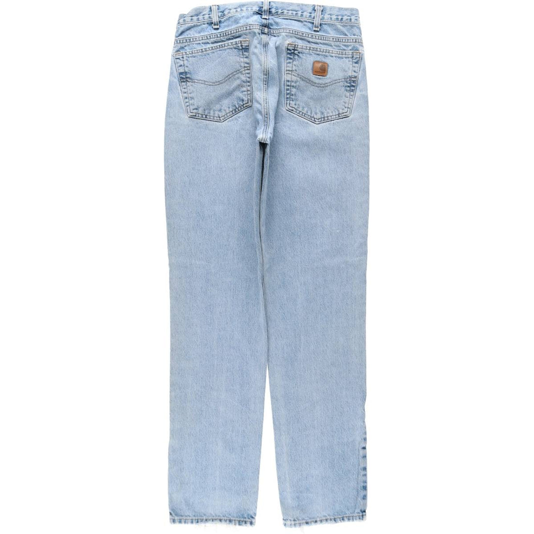 Carhartt Traditional Fit Tapered Denim Pants, Men's, Size W33 cotton blue type Vintage Second Hand