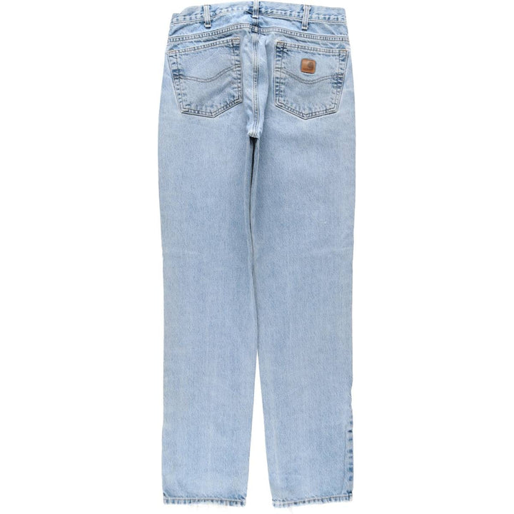 Carhartt Traditional Fit Tapered Denim Pants, Men's, Size W33 cotton blue type Vintage Second Hand