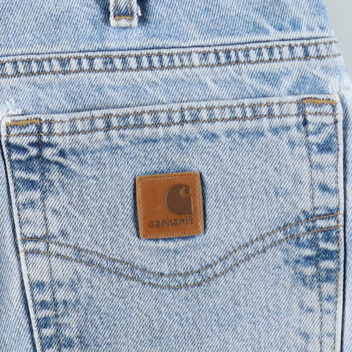 Carhartt Traditional Fit Tapered Denim Pants, Men's, Size W33 cotton blue type Vintage Second Hand