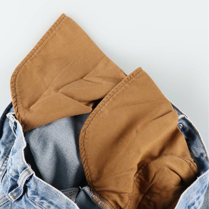 Carhartt Traditional Fit Tapered Denim Pants, Men's, Size W33 cotton blue type Vintage Second Hand
