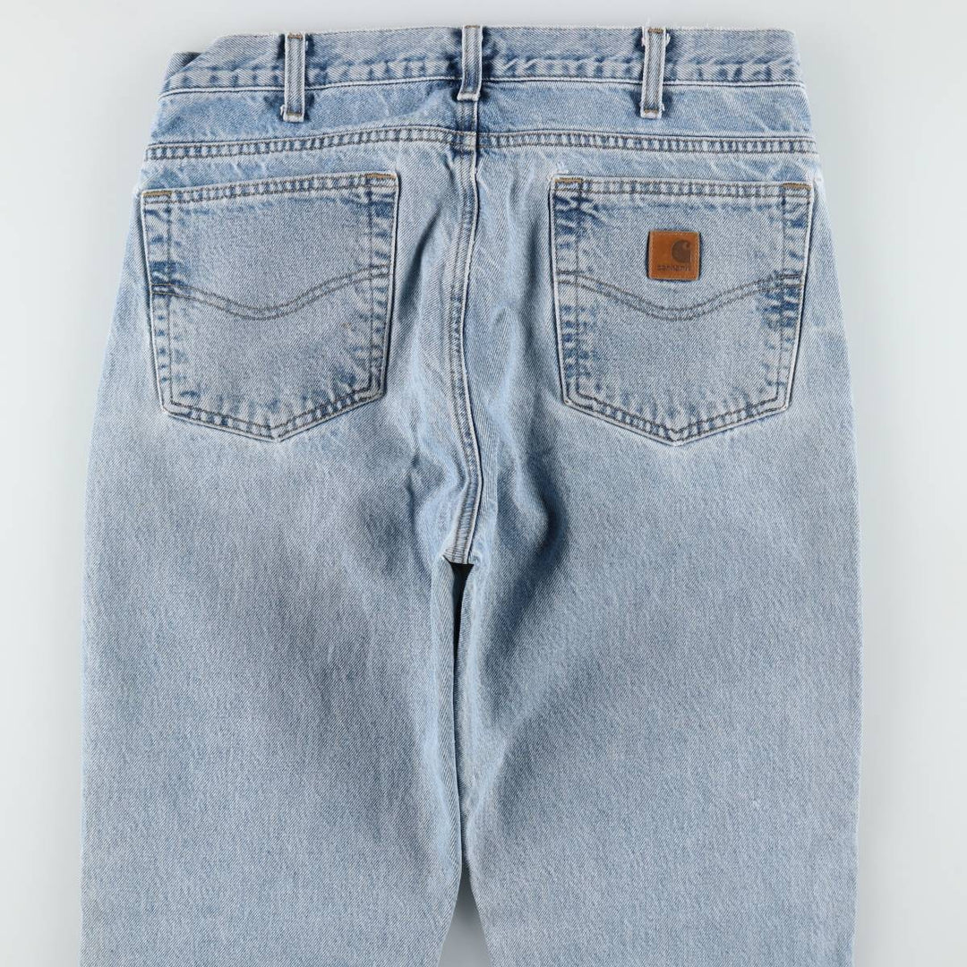 Carhartt Traditional Fit Tapered Denim Pants, Men's, Size W33 cotton blue type Vintage Second Hand