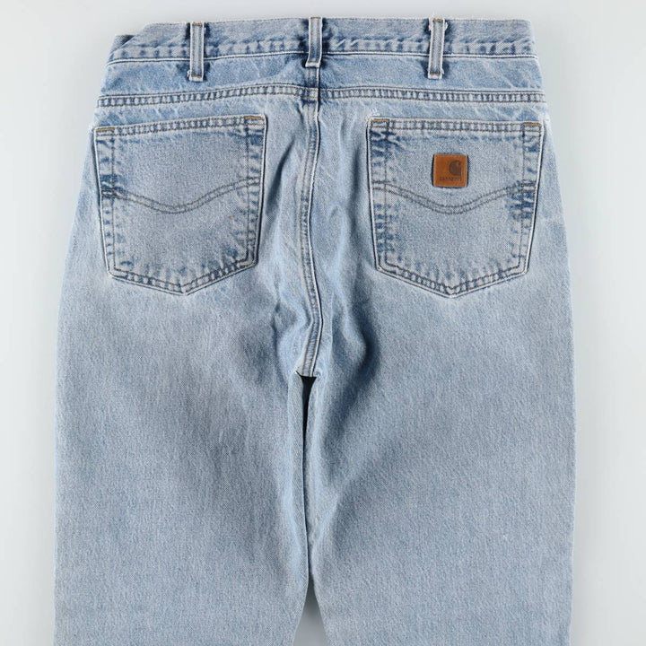 Carhartt Traditional Fit Tapered Denim Pants, Men's, Size W33 cotton blue type Vintage Second Hand