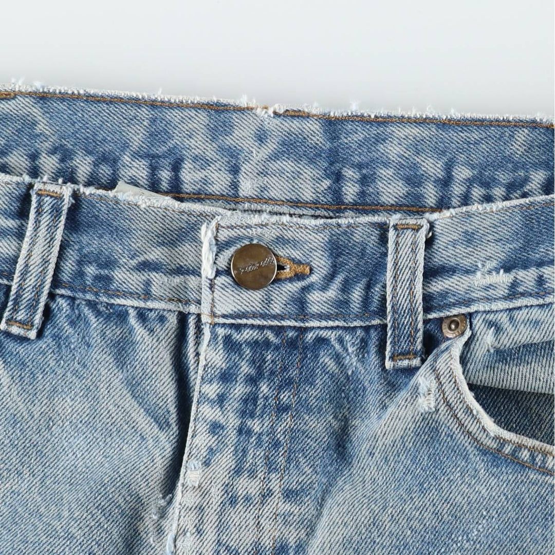 Carhartt Relaxed Fit Tapered Denim Pants for Men, W33 equivalent cotton blue type Vintage Second Hand