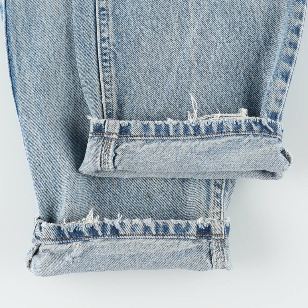 Carhartt Relaxed Fit Tapered Denim Pants for Men, W33 equivalent cotton blue type Vintage Second Hand
