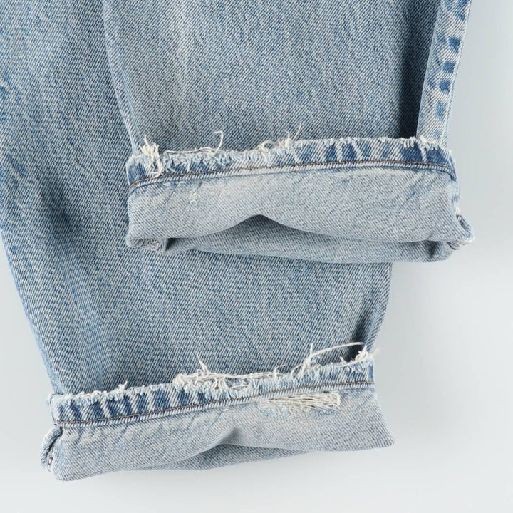 Carhartt Relaxed Fit Tapered Denim Pants for Men, W33 equivalent cotton blue type Vintage Second Hand