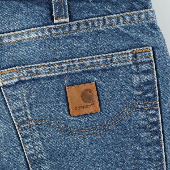 Carhartt Relaxed Fit Straight Denim Pants for Men, W33 cotton blue type Vintage Second Hand