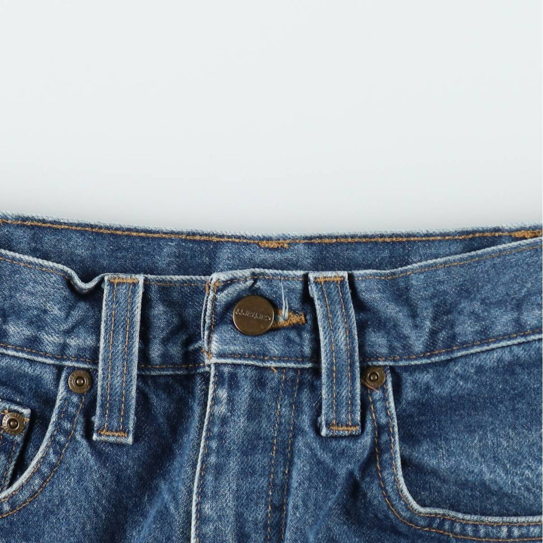 Carhartt Relaxed Fit Straight Denim Pants for Men, W33 cotton blue type Vintage Second Hand