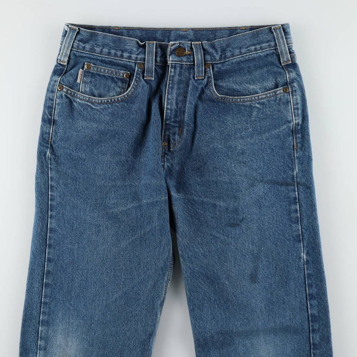Carhartt Relaxed Fit Straight Denim Pants for Men, W33 cotton blue type Vintage Second Hand