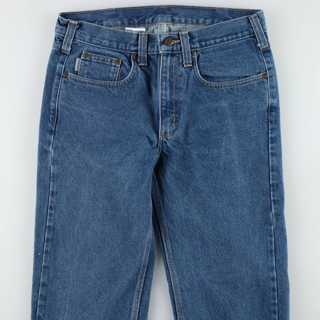 Carhartt Tapered Denim Pants for Men, W34 equivalent cotton blue type Vintage Second Hand