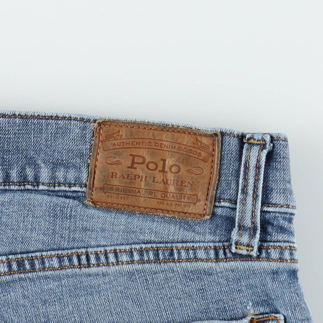 Ralph Lauren Polo Ralph Lauren Straight Denim Pants, Men's W35 (approx.) cotton Blue type light blue Vintage Second Hand