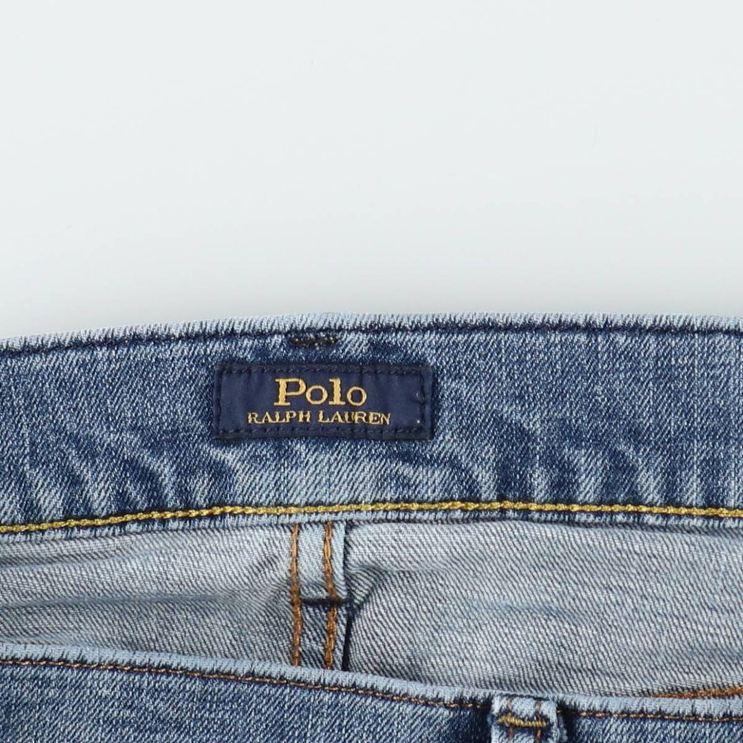 Ralph Lauren Polo Ralph Lauren Straight Denim Pants, Men's W35 (approx.) cotton Blue type light blue Vintage Second Hand