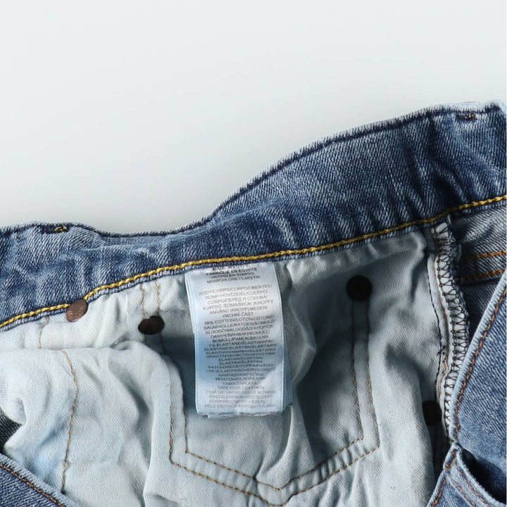 Ralph Lauren Polo Ralph Lauren Straight Denim Pants, Men's W35 (approx.) cotton Blue type light blue Vintage Second Hand