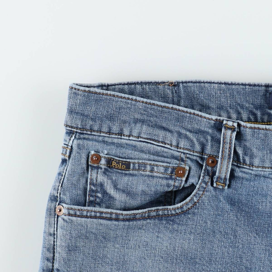 Ralph Lauren Polo Ralph Lauren Straight Denim Pants, Men's W35 (approx.) cotton Blue type light blue Vintage Second Hand