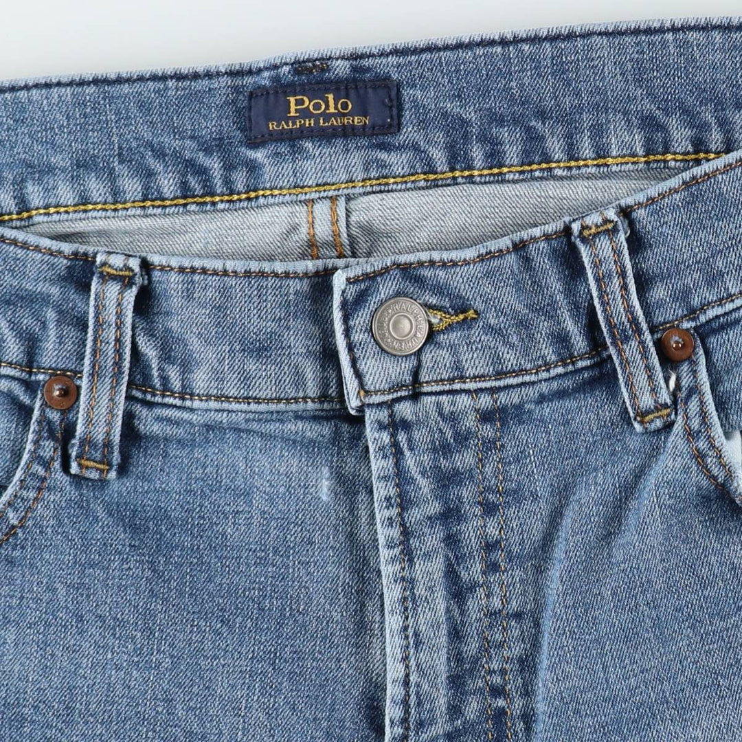 Ralph Lauren Polo Ralph Lauren Straight Denim Pants, Men's W35 (approx.) cotton Blue type light blue Vintage Second Hand
