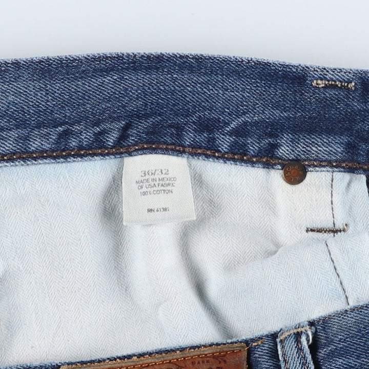 Ralph Lauren POLO RALPH LAUREN Men's Straight Denim Pants, Size W38 cotton blue type Vintage Second Hand