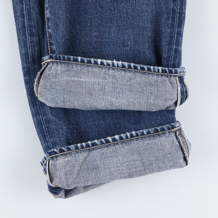 Ralph Lauren POLO RALPH LAUREN Men's Straight Denim Pants, Size W38 cotton blue type Vintage Second Hand