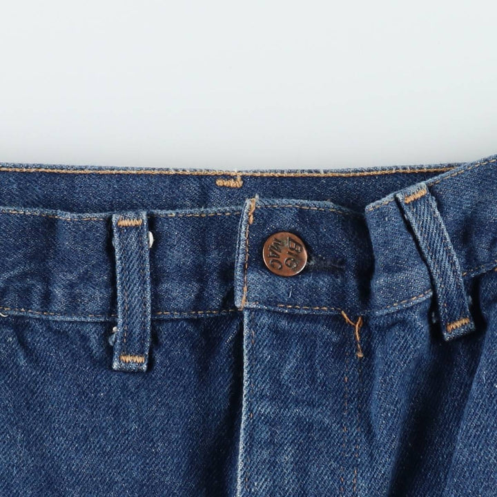 Big Mac straight denim pants, men's size W37 (approx.) unclear blue type Vintage Second Hand