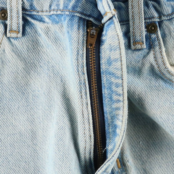 Carhartt Tapered Denim Pants, Made in USA, Men's Size W32 (approx.) cotton blue type Vintage Second Hand