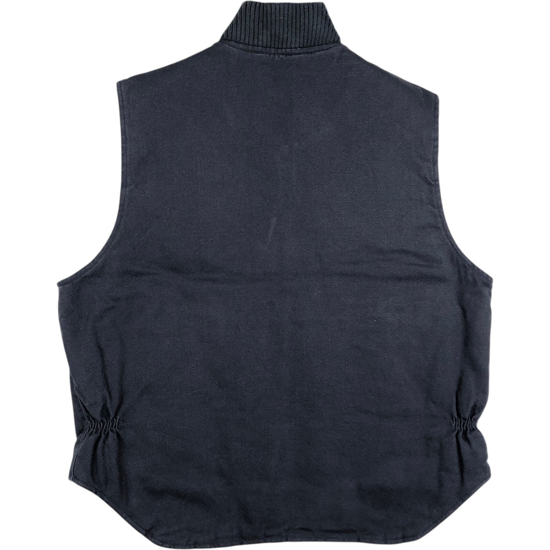 Tri-Montain Padded Duck Vest, Men's Size M cotton navy blue type Vintage Second Hand