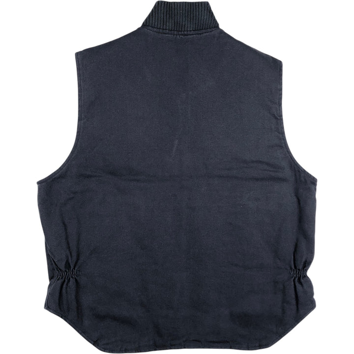 Tri-Montain Padded Duck Vest, Men's Size M cotton navy blue type Vintage Second Hand