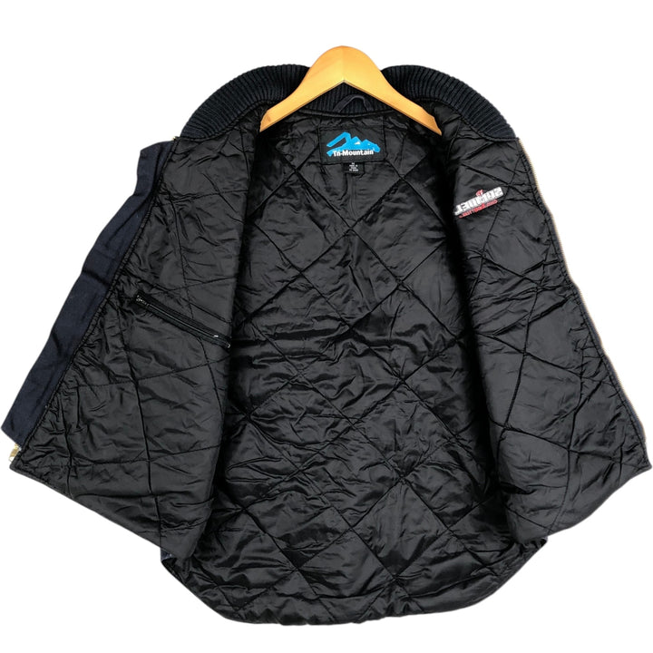 Tri-Montain Padded Duck Vest, Men's Size M cotton navy blue type Vintage Second Hand