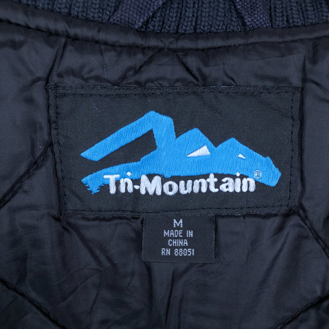 Tri-Montain Padded Duck Vest, Men's Size M cotton navy blue type Vintage Second Hand
