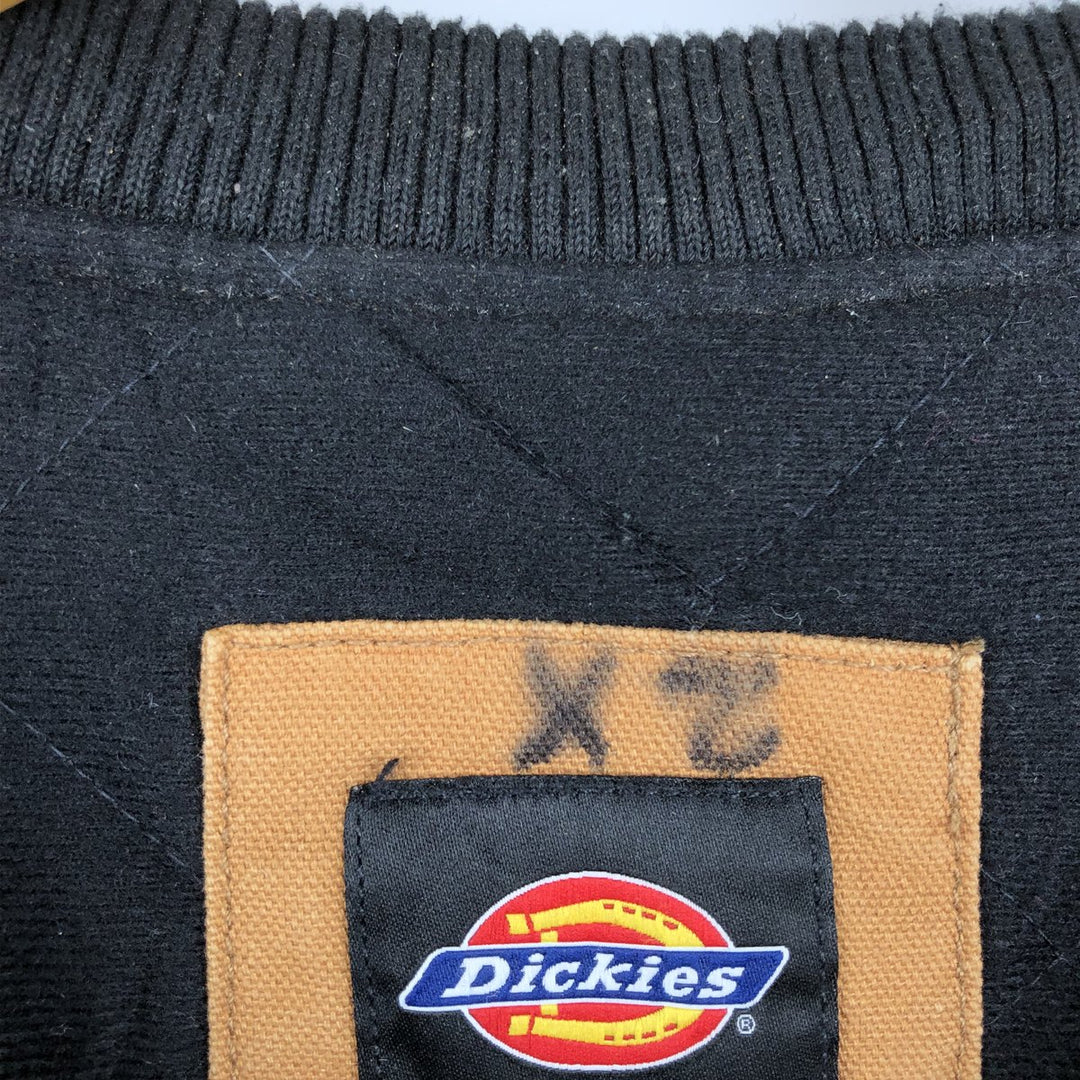 Dickies padded duck vest, men's size XXL. unclear beige type brown Vintage Second Hand