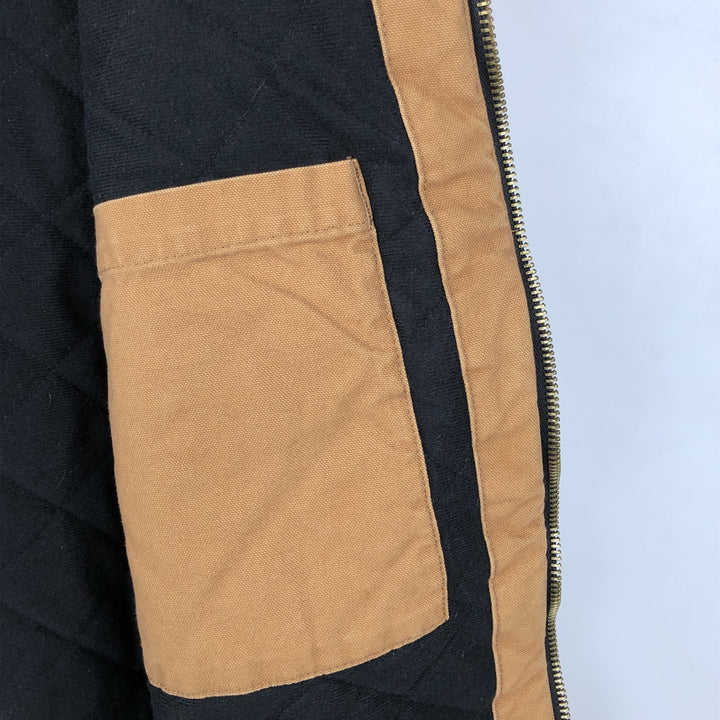 Dickies padded duck vest, men's size XXL. unclear beige type brown Vintage Second Hand