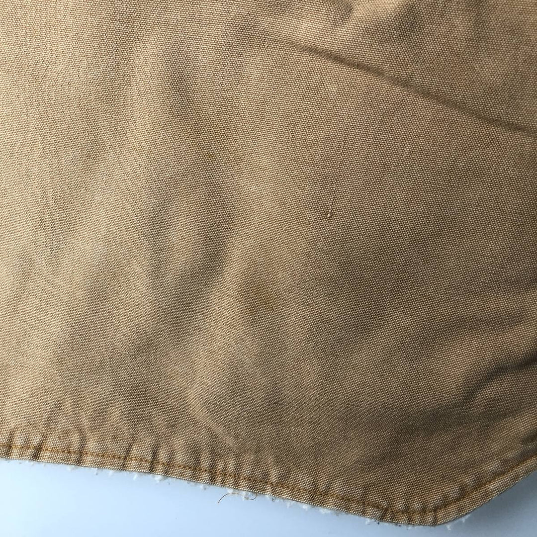 CABOOSE Duck Vest, Made in USA, Men's Size M (Equivalent), Vintage cotton brown type Vintage Second Hand