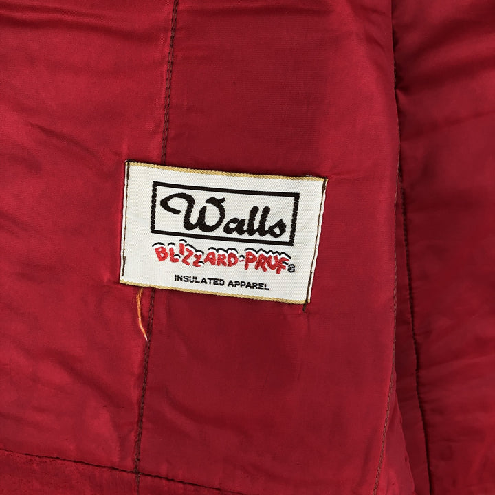 Walls Blizzard-Pruf Padded Duck Vest, Men's Size XL (Equivalent), Vintage unclear brown type Vintage Second Hand