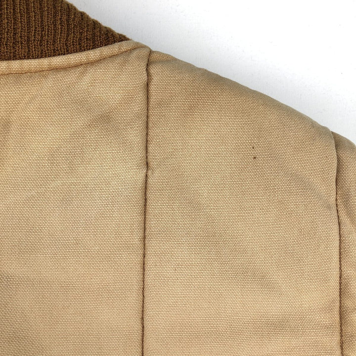 Walls Blizzard-Pruf Padded Duck Vest, Men's Size XL (Equivalent), Vintage unclear brown type Vintage Second Hand