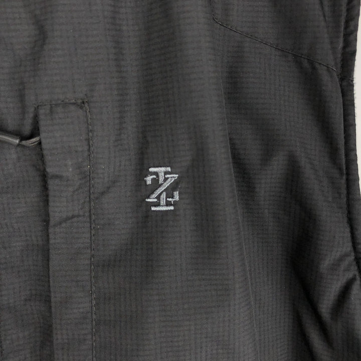 IZOD Ripstop Warm-Up Vest, Men's Size L (approx.) polyester black type Vintage Second Hand