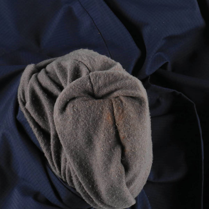 IZOD Reversible Fleece Warm-Up Vest (Men's Size L) polyester navy blue type Vintage Second Hand