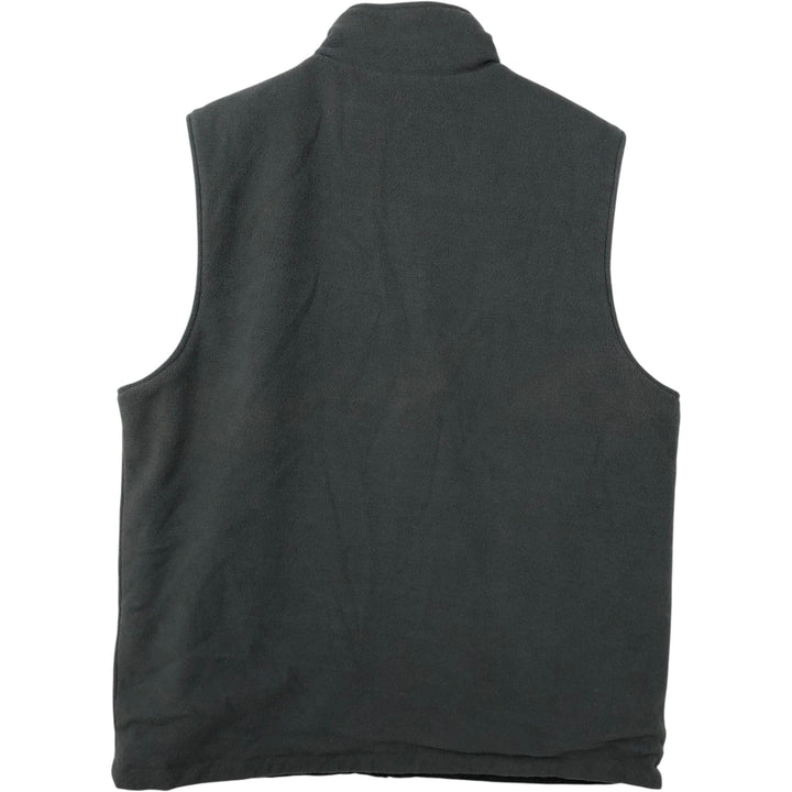 IZOD Performx Reversible Warm-Up Vest, Men's Size M (equivalent) polyester black type Vintage Second Hand