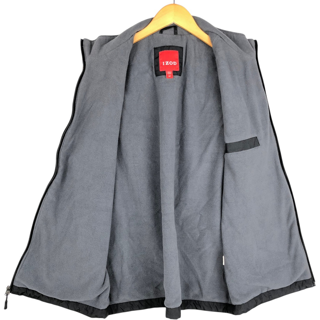 IZOD Warm-up Vest, Men's Size S (equivalent) polyester black type Vintage Second Hand