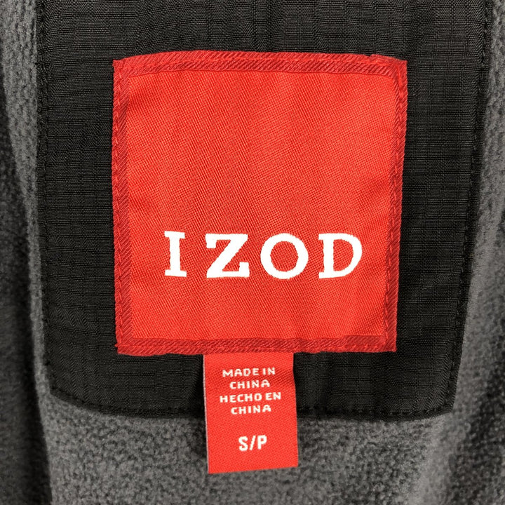 IZOD Warm-up Vest, Men's Size S (equivalent) polyester black type Vintage Second Hand